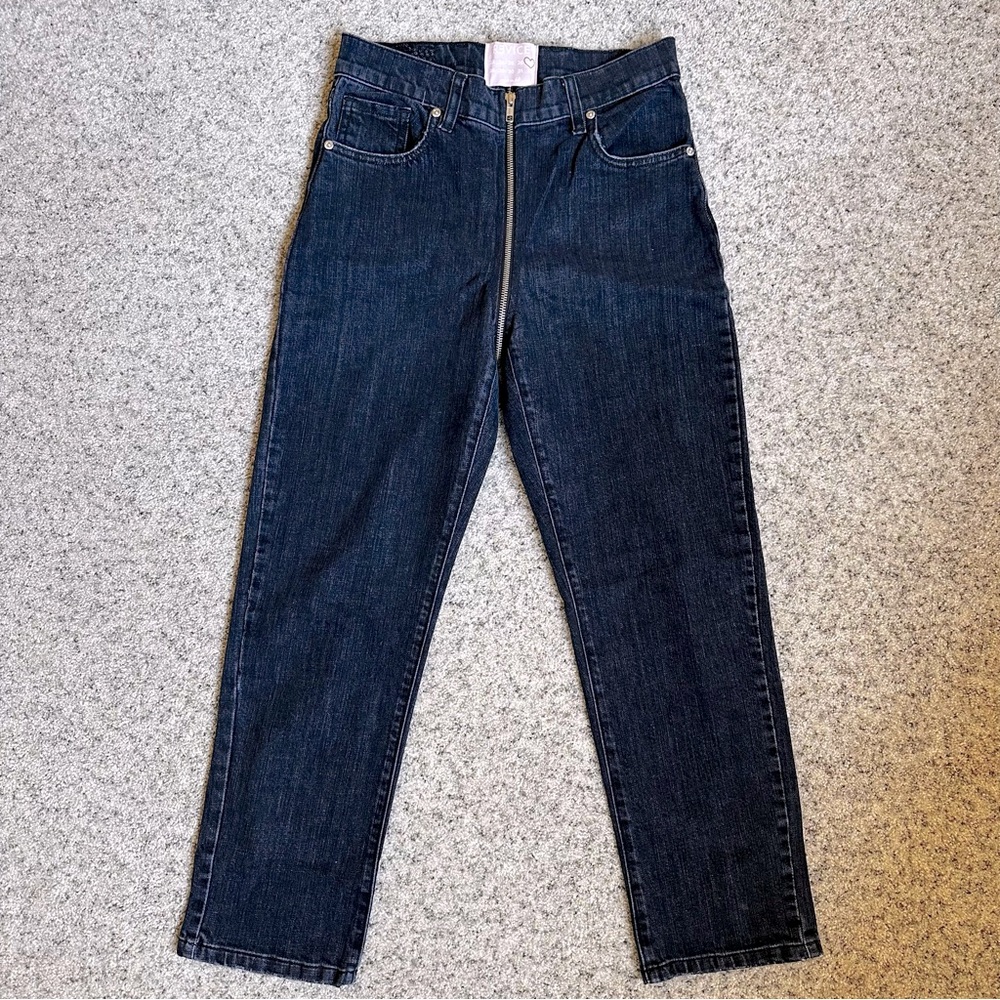 NW REVICE ZIPPER JEANS SIZE 27